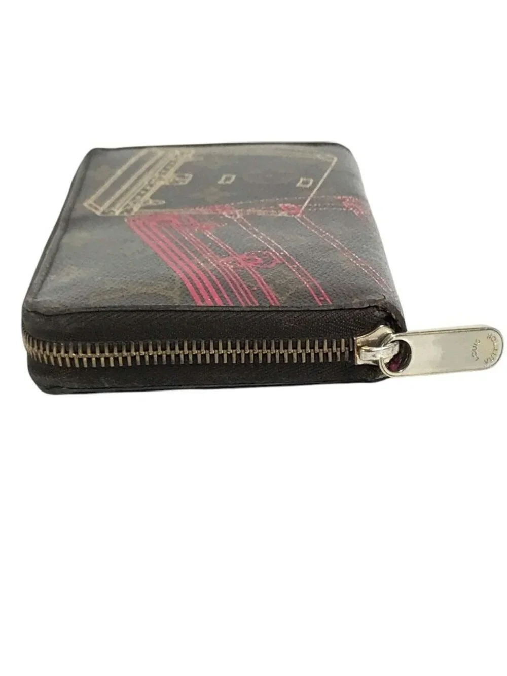 Louis Vuitton Wallet Zippy Monogram Canvas Brown